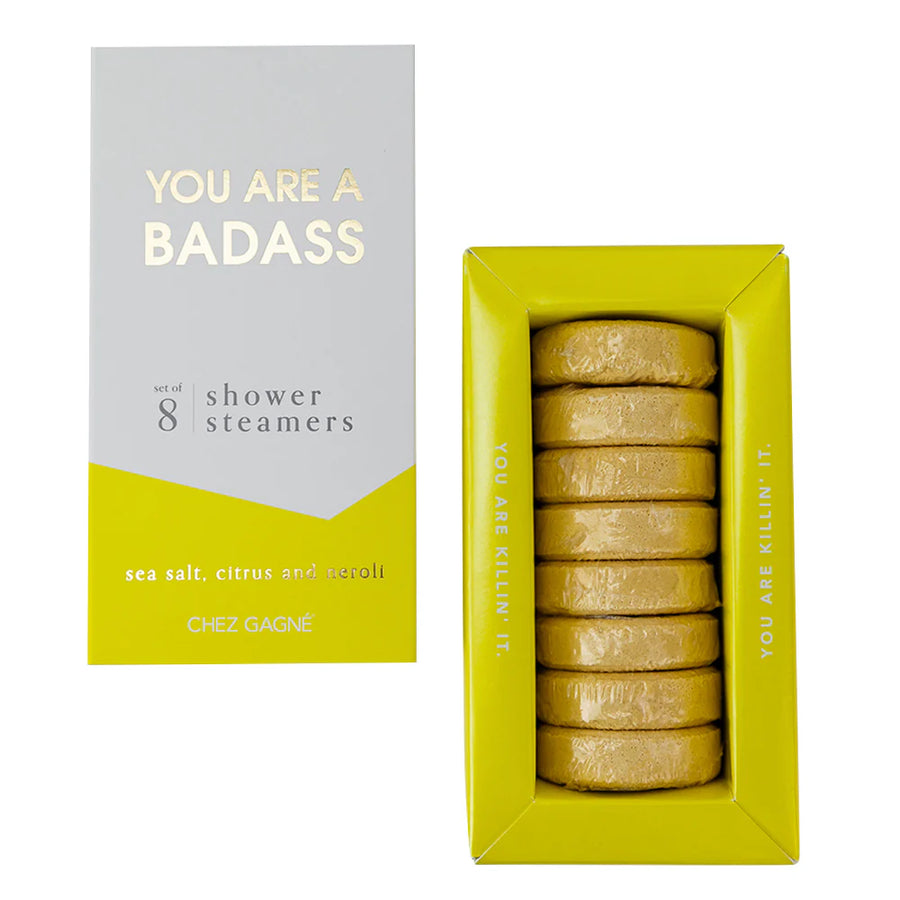 YOU ARE A BADASS SHOWER STEAMERS