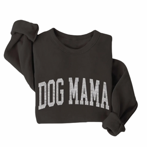 Dog Mama Sweatshirt - Black