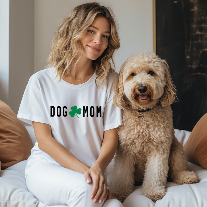 Dog Mom Shamrock T-Shirt