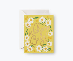 Daisy Baby Greeting Card