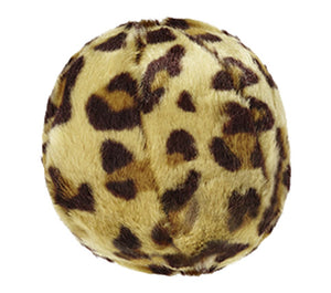 Fluff & Tuff Leopard Ball (Small)
