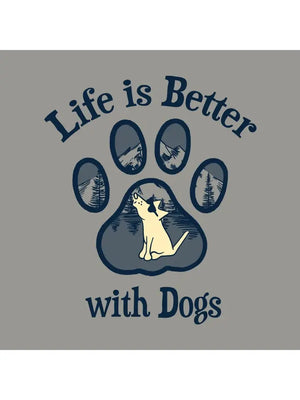 Life Is Better with Dogs - Classic Long Sleeve Shirt