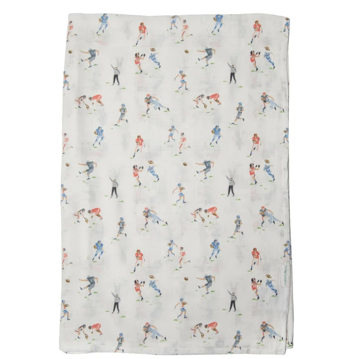 Muslin Swaddle - Football