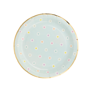 Daisy Dot Paper Plate