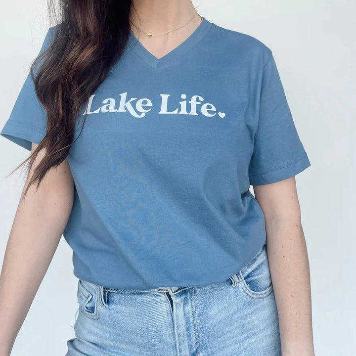 Lake Life Classic V-Neck Tee