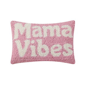 Mama Vibes Hook Pillow