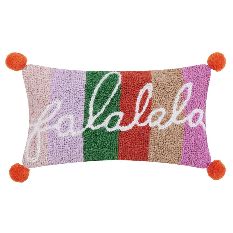 Falala W/Pom Pom Hook Pillow