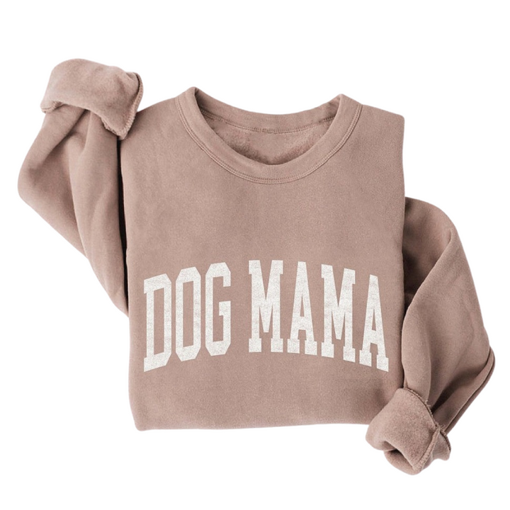 Dog Mama Sweatshirt - Tan