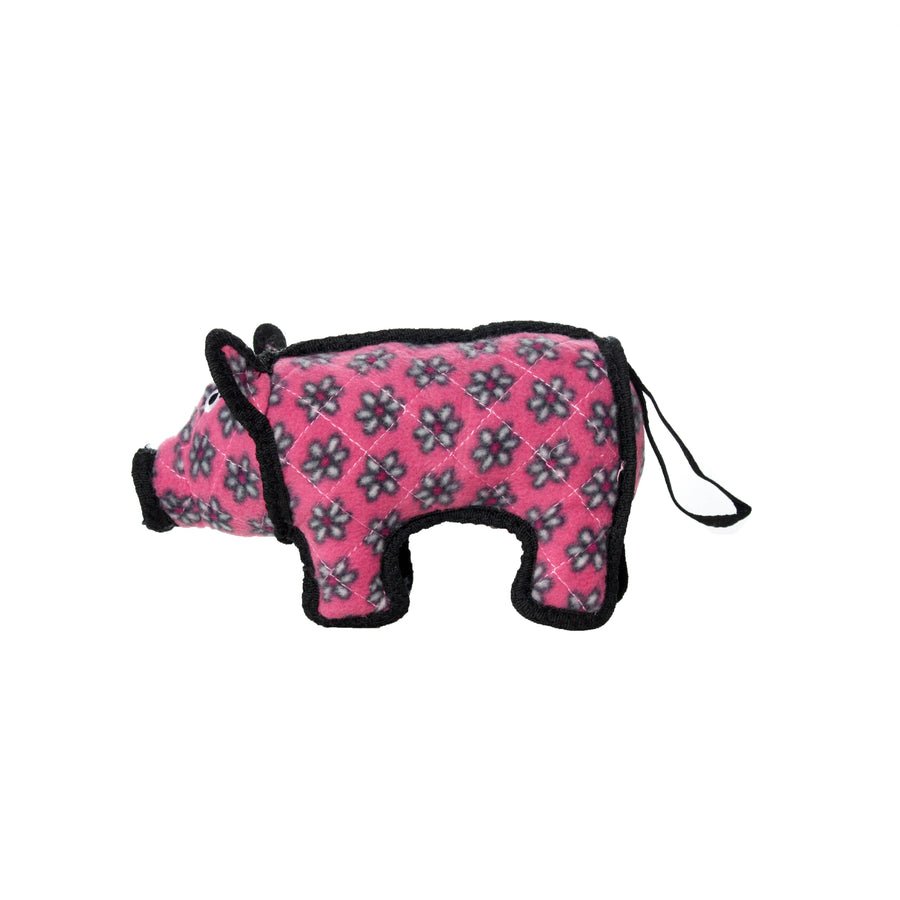 Tuffy Jr Barnyard Pig, Durable, Tough, Squeaky Dog Toy