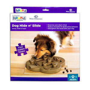 Nina Ottosson Dog Hide N Slide Interactive Treat Dog Puzzle