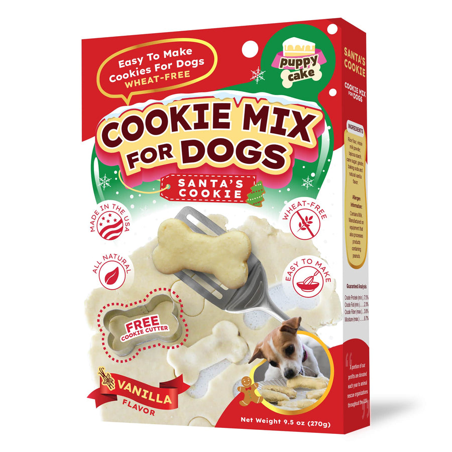 Puppy Cake Cookie Mix - Santa's Cookie (Wheat-free)