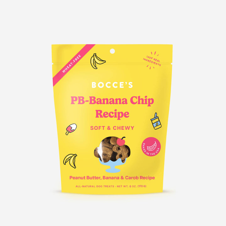 Bocce's Bakery PB-Banana Chip Soft & Chewy Treats