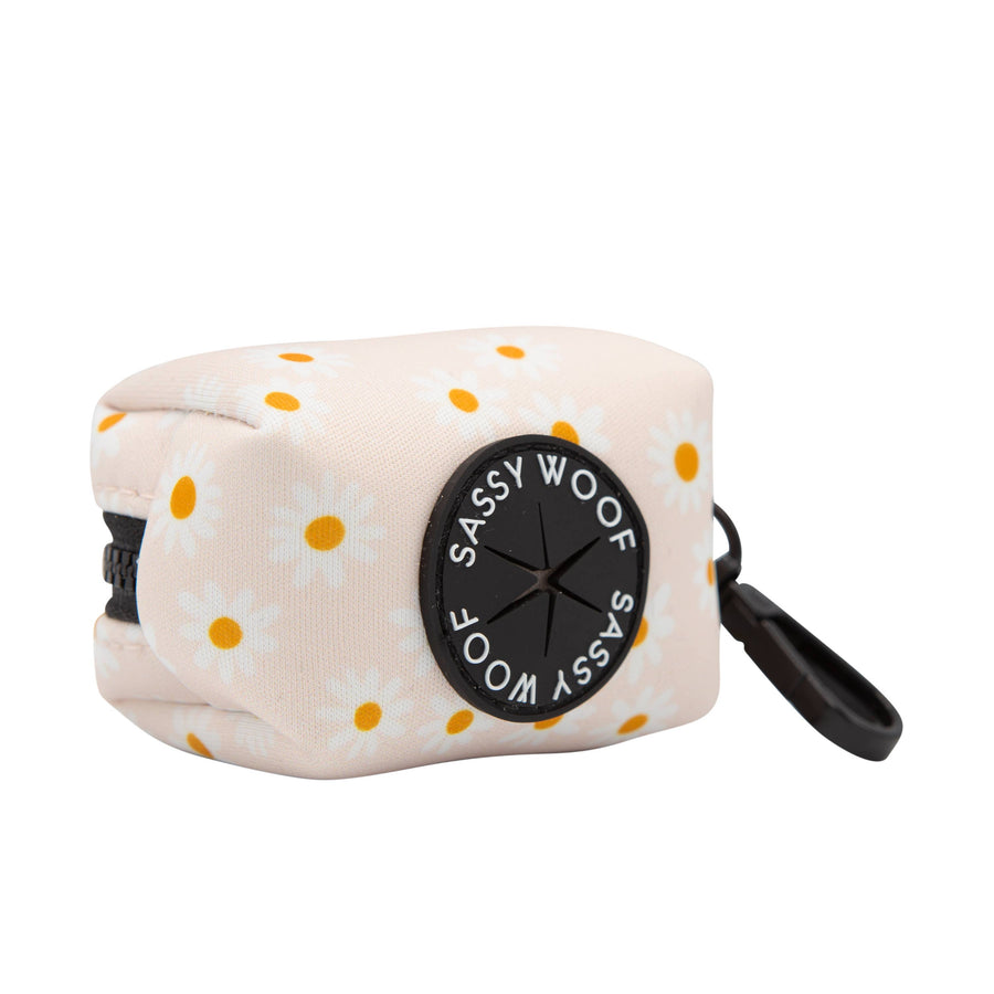Dog Waste Bag Holder - Dainty Daisy (Spring)