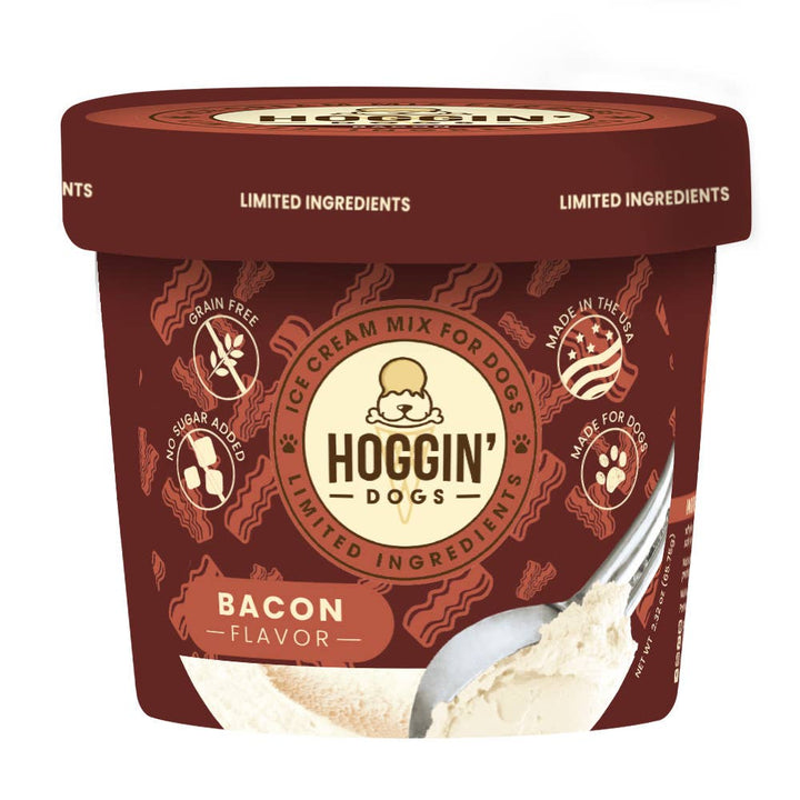 Hoggin' Dogs No Sugar Added Ice Cream Mix for Dogs: Bacon / 2.32 oz