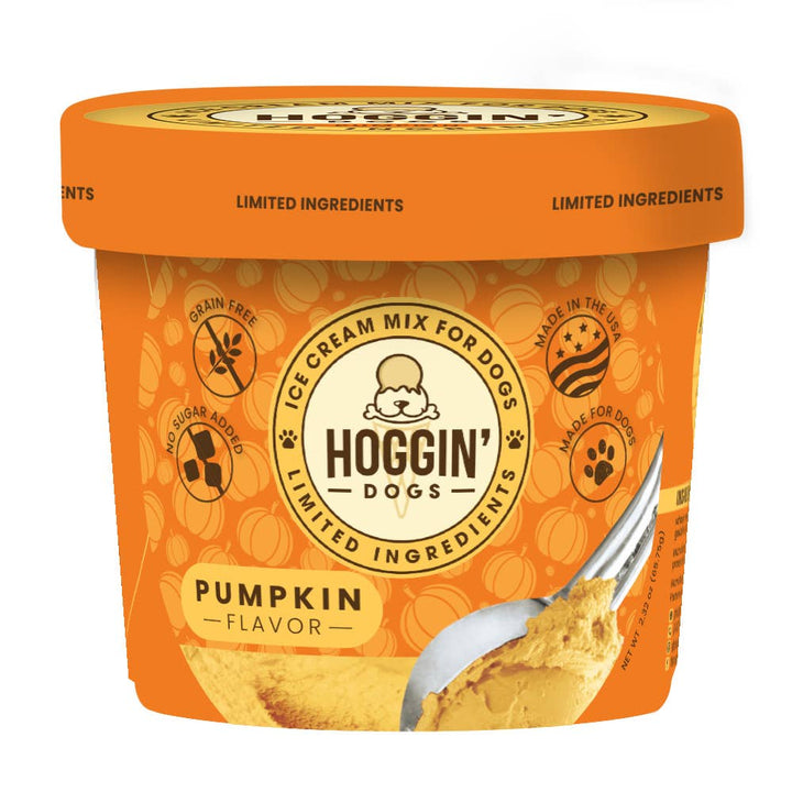Hoggin' Dogs No Sugar Added Ice Cream Mix for Dogs: Pumpkin / 2.32 oz