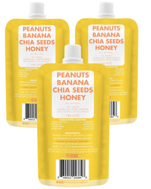 Buddy Budder 100% all-natural dog peanut butter - Barkin Banana