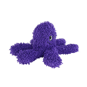 Mighty Microfiber Ball Med Octopus Purple, Squeaky Dog Toy