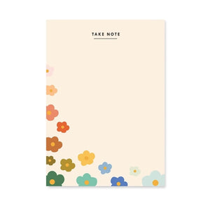 Take Note Mod Floral Notepad