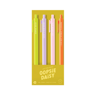 Pen Jotter Sets - Oopsie Daisy 4 Pack