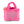Barkin Bag - *Rich* Pink w/ Scarf - Small Size