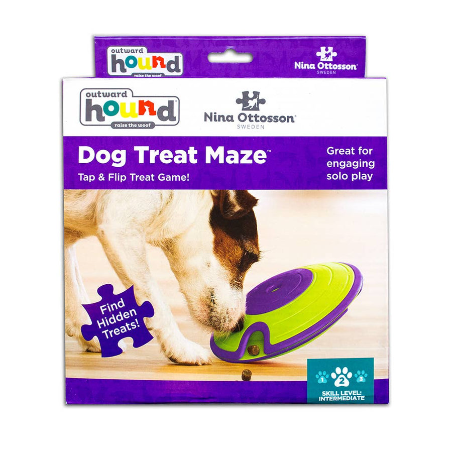 Nina Ottosson Dog Treat Maze Interactive Dog Puzzle Toy