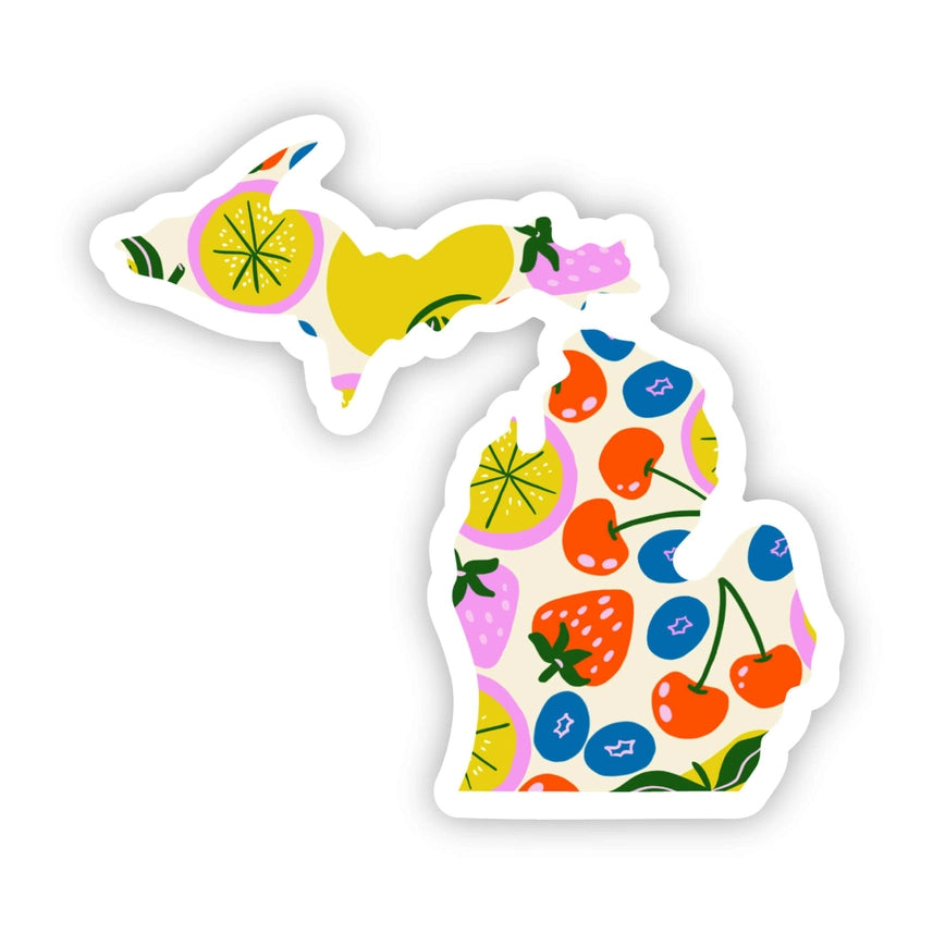 Michigan - Fruits Sticker