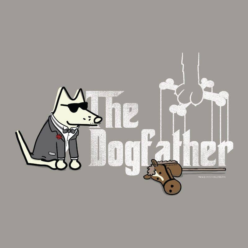The Dogfather - Classic Tee - Pebble