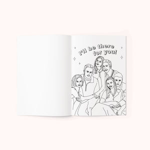 Friends Coloring Book