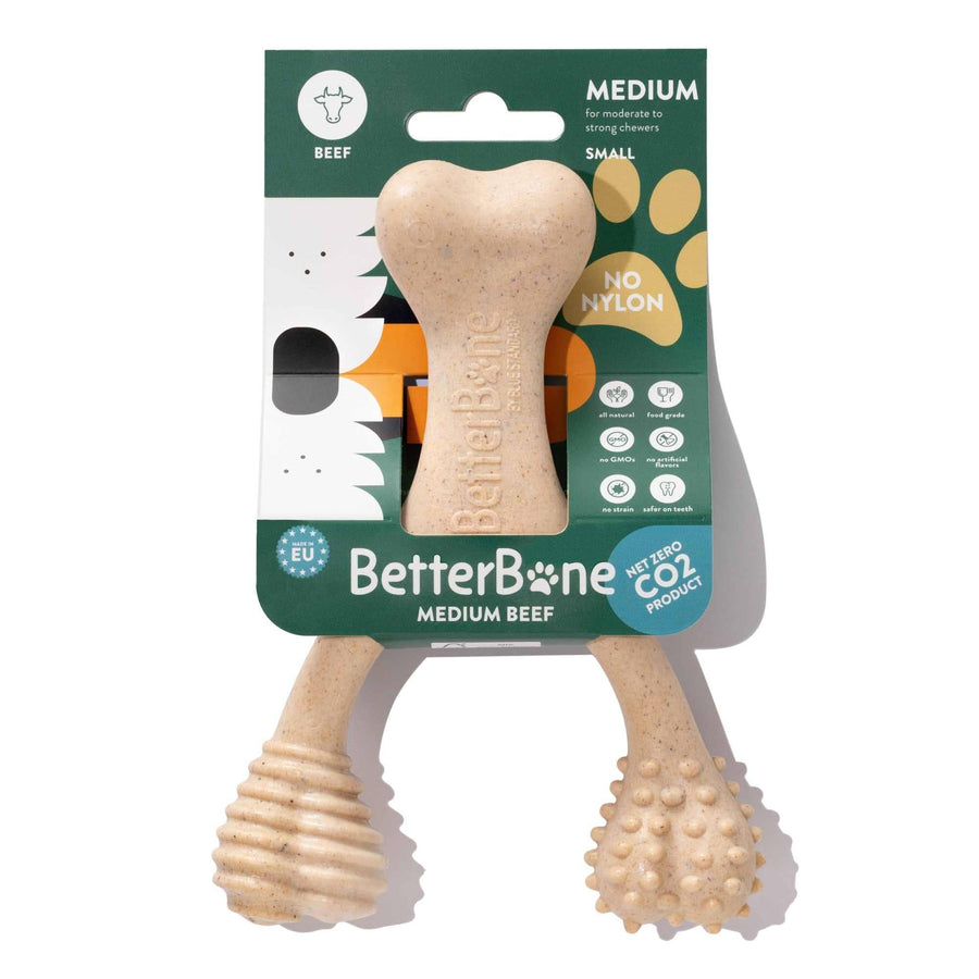 BetterBone Dog Chew: MEDIUM (Beef) Mini Size