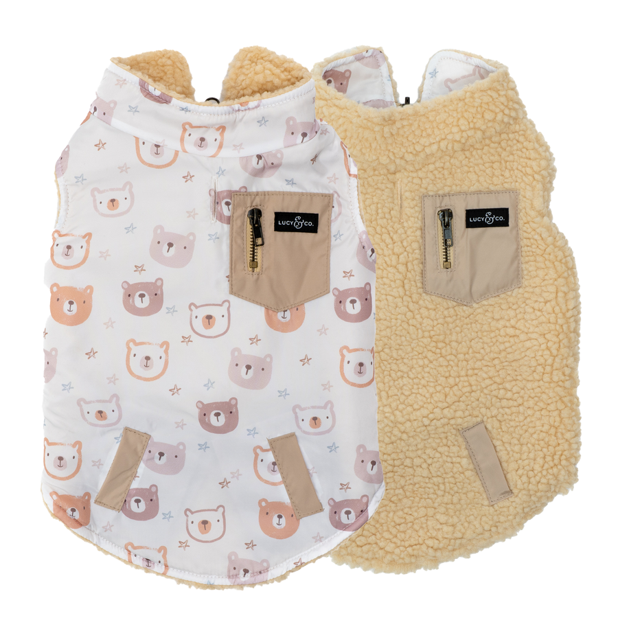 The Unbearably Cute Reversible Teddy Vest