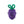 Planet Dog Dental Grapes Dog Chew Toy Purple Medium
