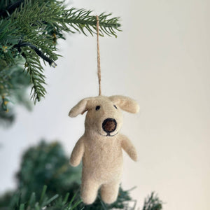 Felt Labrador Retriever Ornament