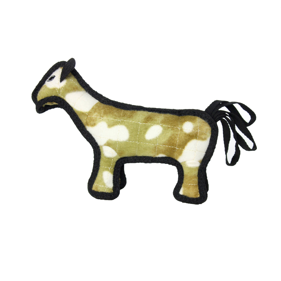 Tuffy Jr Barnyard Horse, Durable, Tough, Squeaky Dog Toy