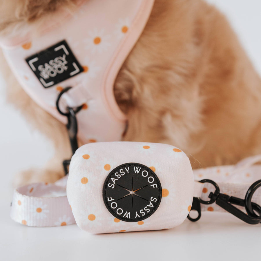 Dog Waste Bag Holder - Dainty Daisy (Spring)