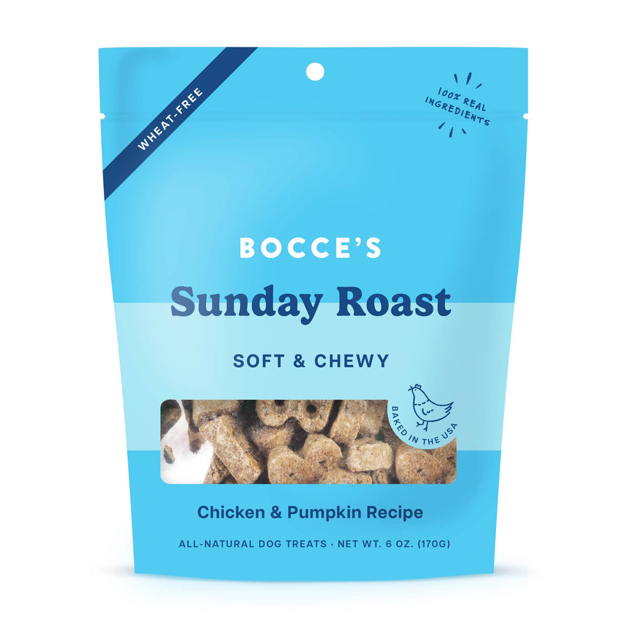 Bocce's Bakery Sunday Roast Soft & Chewy Dog Treats 6oz