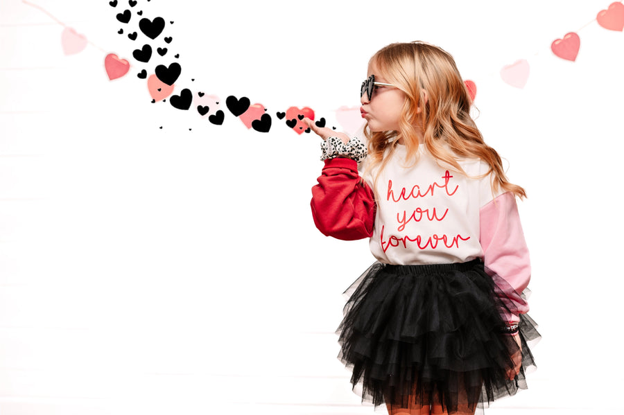 Heart You | Girls Valentines Day Sweatshirt