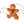 Holiday Classic Gingerbread Man - Pet Plush Toy for Dogs