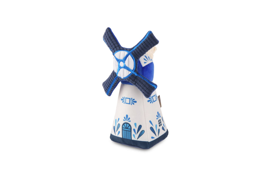 Dutch Windmill Plush Dog Toy