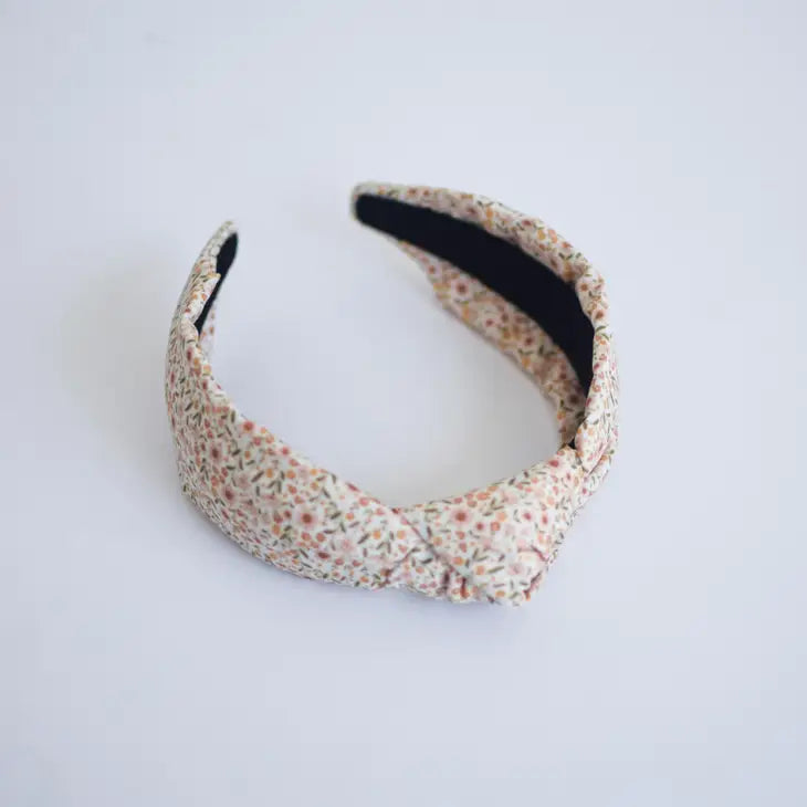 Knotted Headband - Vintage Floral