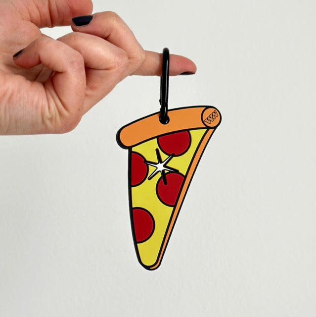 Used Dog Waste Bag Holder - Pizza