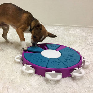 Nina Ottosson Dog Twister Interactive Dog Puzzle Toy Purple