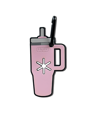 Pink Tumbler Poopy Loop® Used Dog Waste Bag Holder
