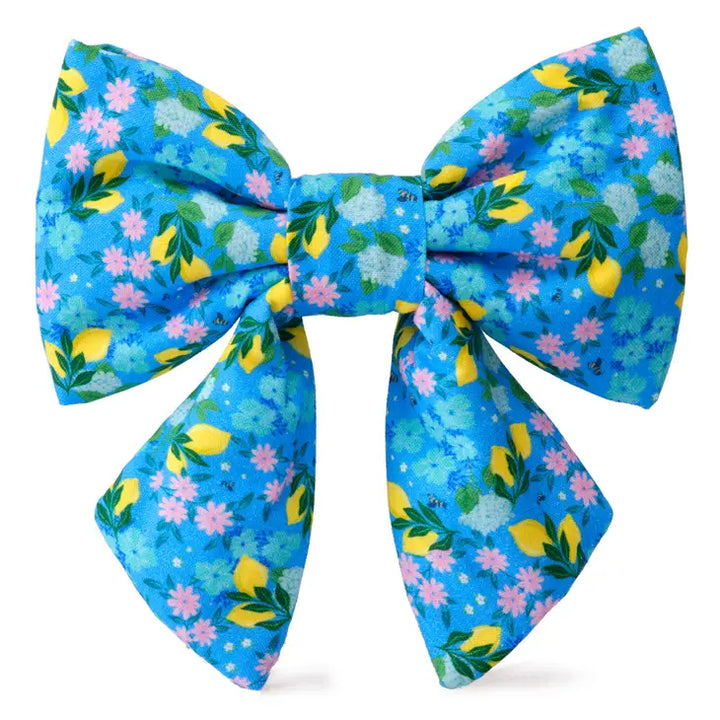 Bees in Bloom Lady Dog Bow