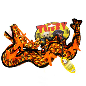 Tuffy Dragon - Orange, Tough, Durable Dog Toy