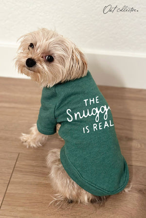 THE SNUGGLE IS REAL Pet Graphic Sweatshirt