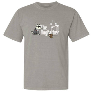 The Dogfather - Classic Tee - Pebble