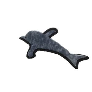 Tuffy Ocean Dolphin, Durable, Tough, Squeaky Dog Toy