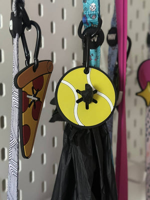 NEW: Tennis Ball Poopy Loop® Used Dog Waste Bag Holder