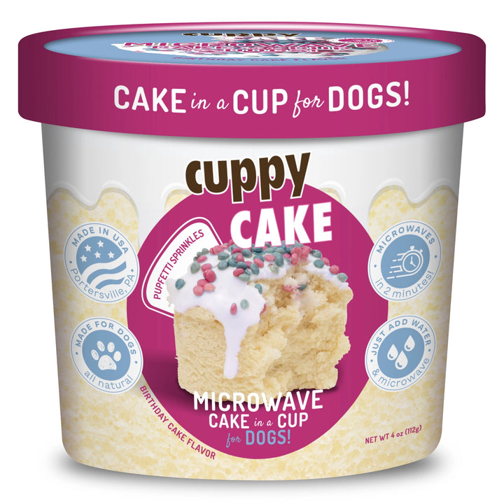 Cuppy Cake - Microwave Cake in A Cup - Birthday Cake Flavor
