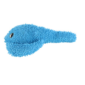 Mighty Microfiber Ball Med Stingray Blue, Squeaky Dog Toy